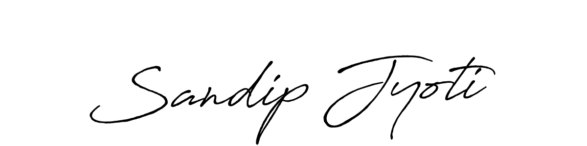 How to Draw Sandip Jyoti signature style? Antro_Vectra_Bolder is a latest design signature styles for name Sandip Jyoti. Sandip Jyoti signature style 7 images and pictures png