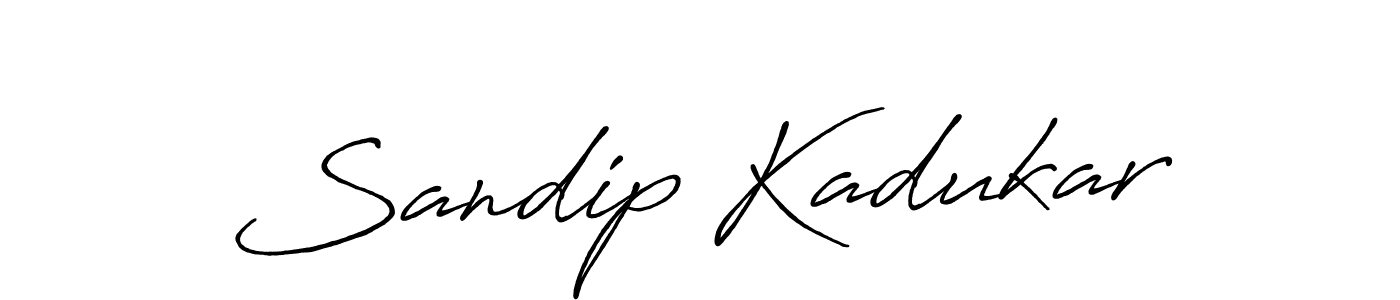 Also You can easily find your signature by using the search form. We will create Sandip Kadukar name handwritten signature images for you free of cost using Antro_Vectra_Bolder sign style. Sandip Kadukar signature style 7 images and pictures png