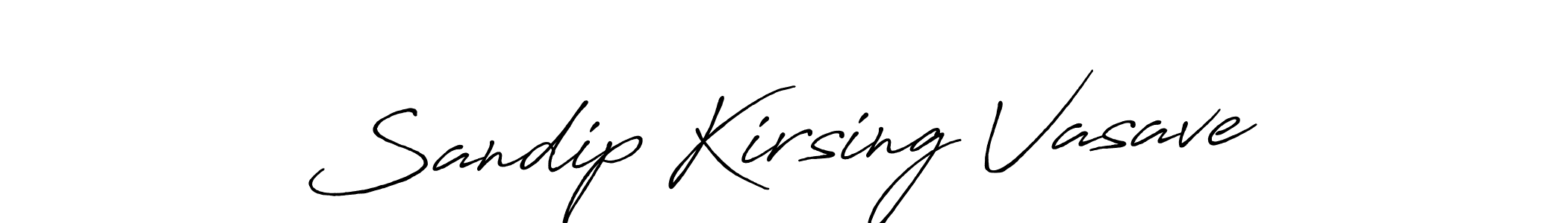 Similarly Antro_Vectra_Bolder is the best handwritten signature design. Signature creator online .You can use it as an online autograph creator for name Sandip Kirsing Vasave. Sandip Kirsing Vasave signature style 7 images and pictures png