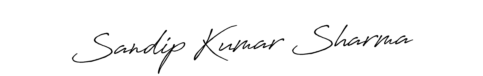 Make a beautiful signature design for name Sandip Kumar Sharma. Use this online signature maker to create a handwritten signature for free. Sandip Kumar Sharma signature style 7 images and pictures png