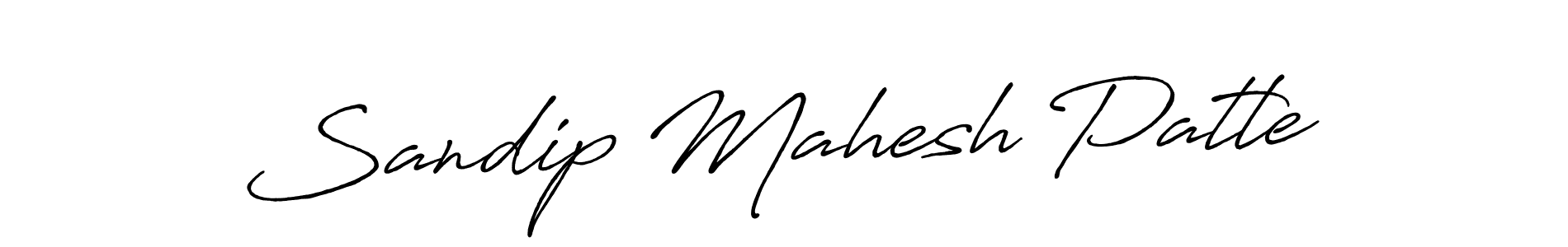 This is the best signature style for the Sandip Mahesh Patle name. Also you like these signature font (Antro_Vectra_Bolder). Mix name signature. Sandip Mahesh Patle signature style 7 images and pictures png