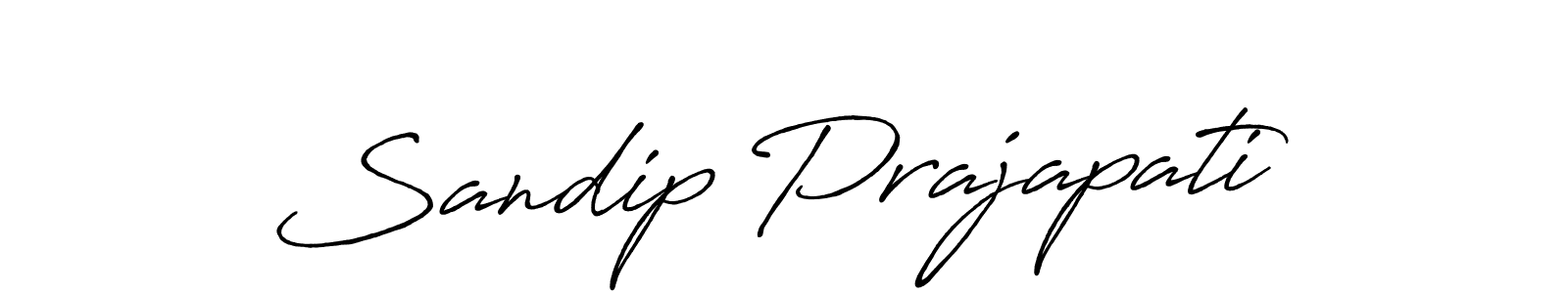 Make a beautiful signature design for name Sandip Prajapati. Use this online signature maker to create a handwritten signature for free. Sandip Prajapati signature style 7 images and pictures png