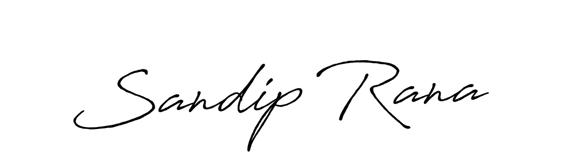 Make a beautiful signature design for name Sandip Rana. Use this online signature maker to create a handwritten signature for free. Sandip Rana signature style 7 images and pictures png