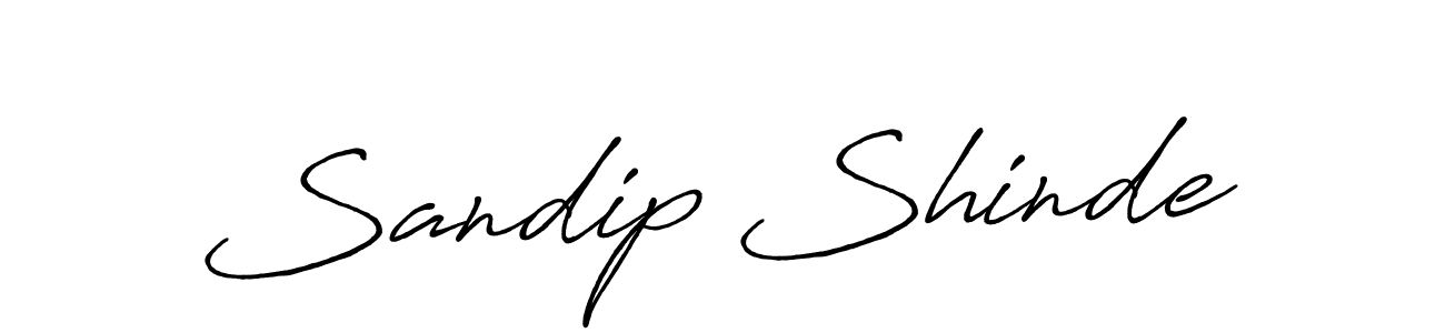 Similarly Antro_Vectra_Bolder is the best handwritten signature design. Signature creator online .You can use it as an online autograph creator for name Sandip Shinde. Sandip Shinde signature style 7 images and pictures png