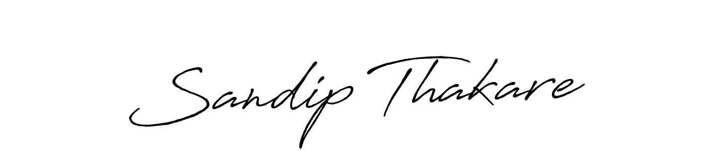 Design your own signature with our free online signature maker. With this signature software, you can create a handwritten (Antro_Vectra_Bolder) signature for name Sandip Thakare. Sandip Thakare signature style 7 images and pictures png