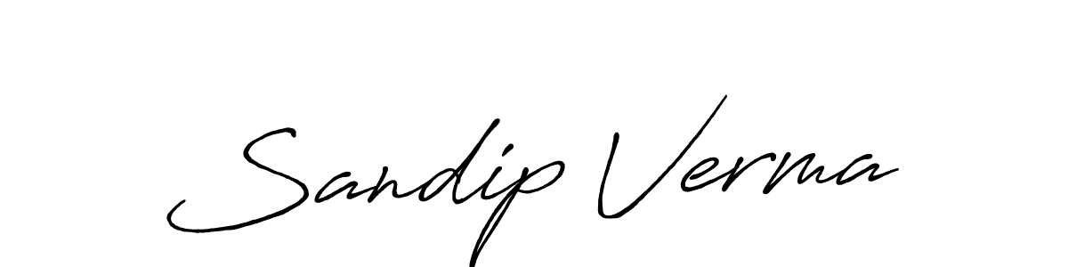 How to Draw Sandip Verma signature style? Antro_Vectra_Bolder is a latest design signature styles for name Sandip Verma. Sandip Verma signature style 7 images and pictures png