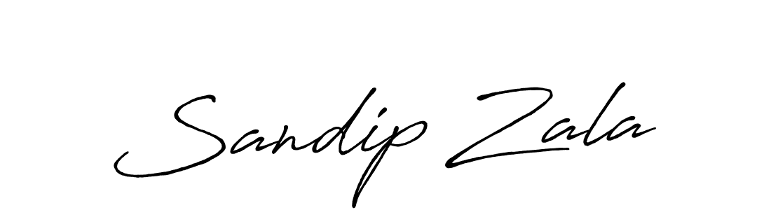 How to Draw Sandip Zala signature style? Antro_Vectra_Bolder is a latest design signature styles for name Sandip Zala. Sandip Zala signature style 7 images and pictures png