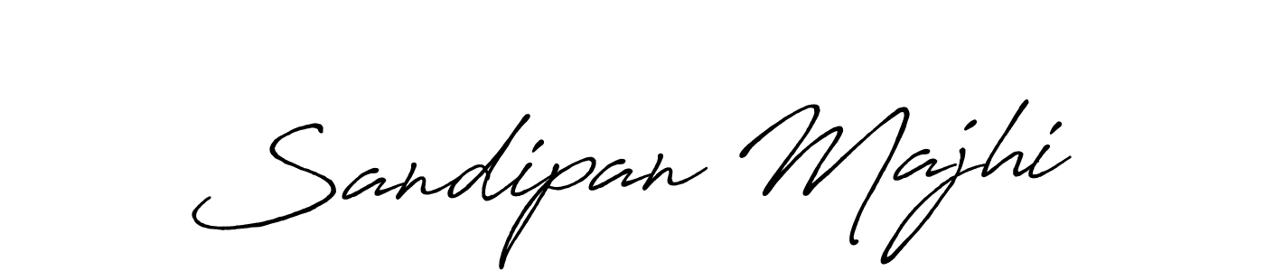 How to make Sandipan Majhi signature? Antro_Vectra_Bolder is a professional autograph style. Create handwritten signature for Sandipan Majhi name. Sandipan Majhi signature style 7 images and pictures png