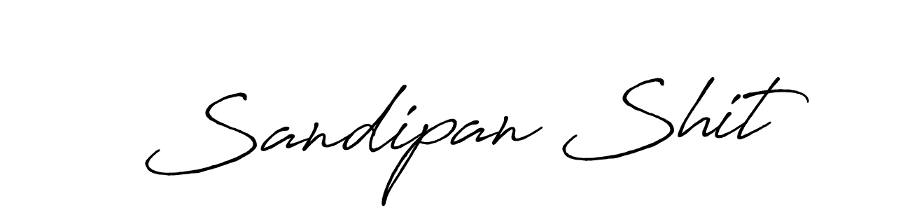 Make a beautiful signature design for name Sandipan Shit. Use this online signature maker to create a handwritten signature for free. Sandipan Shit signature style 7 images and pictures png