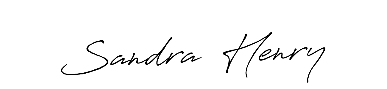 Make a short Sandra  Henry signature style. Manage your documents anywhere anytime using Antro_Vectra_Bolder. Create and add eSignatures, submit forms, share and send files easily. Sandra  Henry signature style 7 images and pictures png