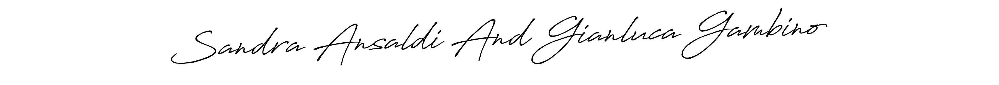 It looks lik you need a new signature style for name Sandra Ansaldi And Gianluca Gambino. Design unique handwritten (Antro_Vectra_Bolder) signature with our free signature maker in just a few clicks. Sandra Ansaldi And Gianluca Gambino signature style 7 images and pictures png