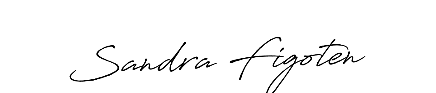 Design your own signature with our free online signature maker. With this signature software, you can create a handwritten (Antro_Vectra_Bolder) signature for name Sandra Figoten. Sandra Figoten signature style 7 images and pictures png