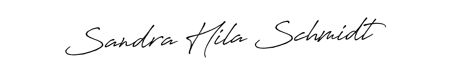 How to make Sandra Hila Schmidt signature? Antro_Vectra_Bolder is a professional autograph style. Create handwritten signature for Sandra Hila Schmidt name. Sandra Hila Schmidt signature style 7 images and pictures png