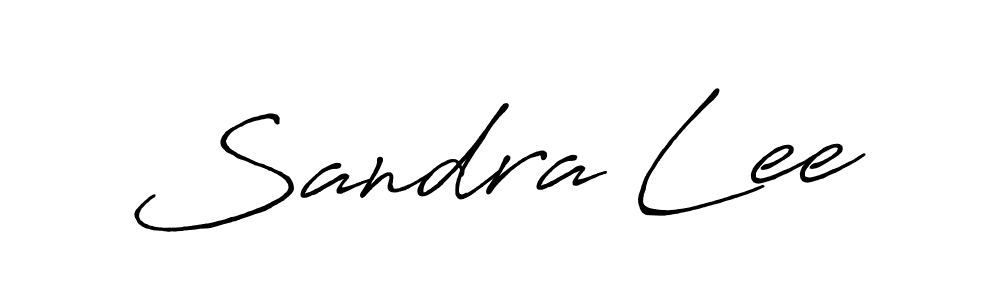 Design your own signature with our free online signature maker. With this signature software, you can create a handwritten (Antro_Vectra_Bolder) signature for name Sandra Lee. Sandra Lee signature style 7 images and pictures png