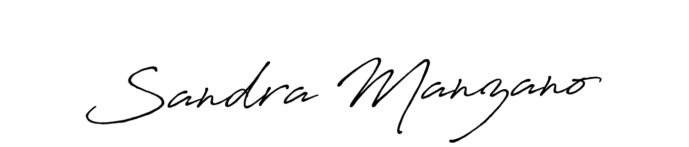 You should practise on your own different ways (Antro_Vectra_Bolder) to write your name (Sandra Manzano) in signature. don't let someone else do it for you. Sandra Manzano signature style 7 images and pictures png