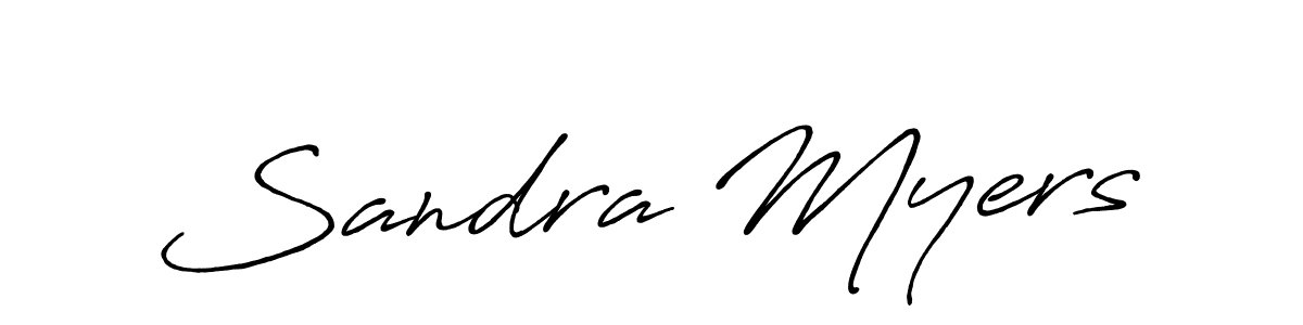 Also we have Sandra Myers name is the best signature style. Create professional handwritten signature collection using Antro_Vectra_Bolder autograph style. Sandra Myers signature style 7 images and pictures png