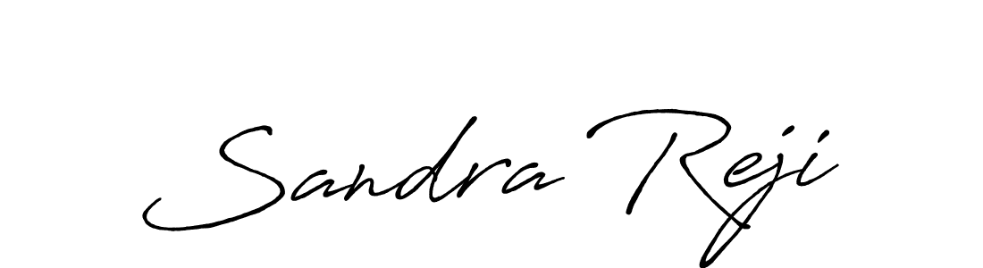 Once you've used our free online signature maker to create your best signature Antro_Vectra_Bolder style, it's time to enjoy all of the benefits that Sandra Reji name signing documents. Sandra Reji signature style 7 images and pictures png