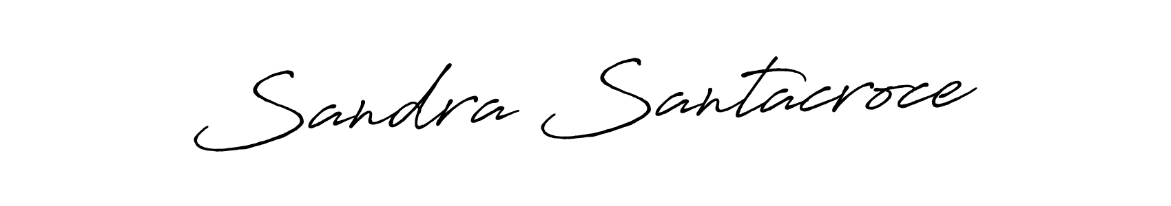 Make a short Sandra Santacroce signature style. Manage your documents anywhere anytime using Antro_Vectra_Bolder. Create and add eSignatures, submit forms, share and send files easily. Sandra Santacroce signature style 7 images and pictures png