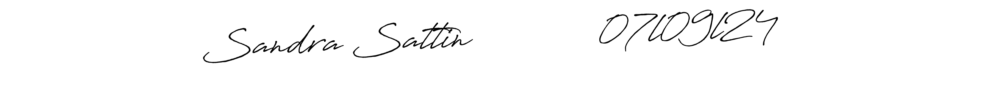 How to make Sandra Sattin            07l09l24 signature? Antro_Vectra_Bolder is a professional autograph style. Create handwritten signature for Sandra Sattin            07l09l24 name. Sandra Sattin            07l09l24 signature style 7 images and pictures png