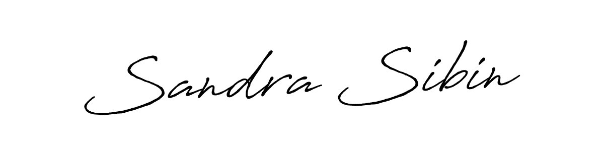 if you are searching for the best signature style for your name Sandra Sibin. so please give up your signature search. here we have designed multiple signature styles  using Antro_Vectra_Bolder. Sandra Sibin signature style 7 images and pictures png