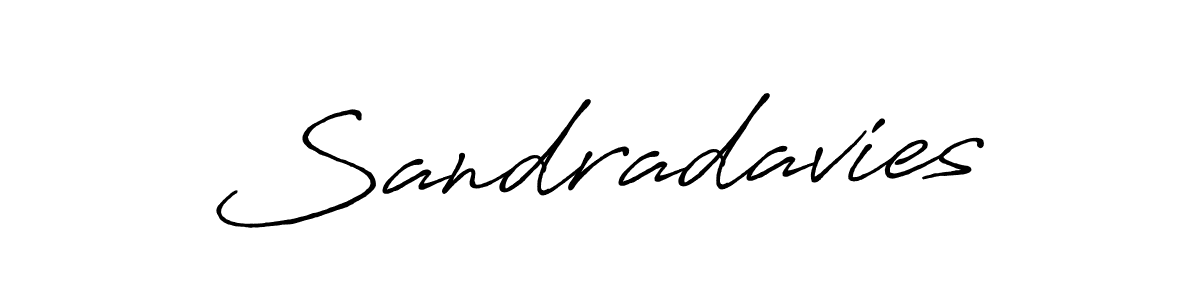 How to make Sandradavies name signature. Use Antro_Vectra_Bolder style for creating short signs online. This is the latest handwritten sign. Sandradavies signature style 7 images and pictures png