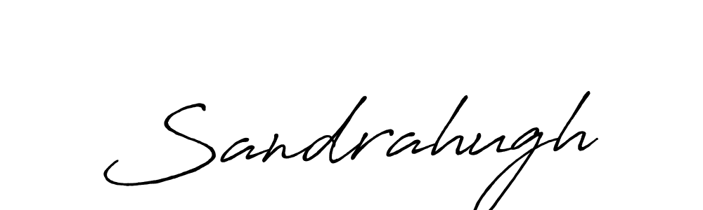 Once you've used our free online signature maker to create your best signature Antro_Vectra_Bolder style, it's time to enjoy all of the benefits that Sandrahugh name signing documents. Sandrahugh signature style 7 images and pictures png