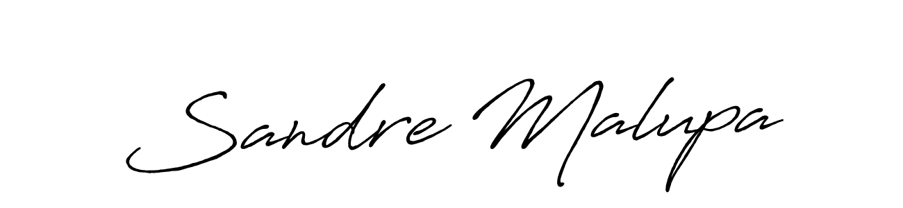 Once you've used our free online signature maker to create your best signature Antro_Vectra_Bolder style, it's time to enjoy all of the benefits that Sandre Malupa name signing documents. Sandre Malupa signature style 7 images and pictures png