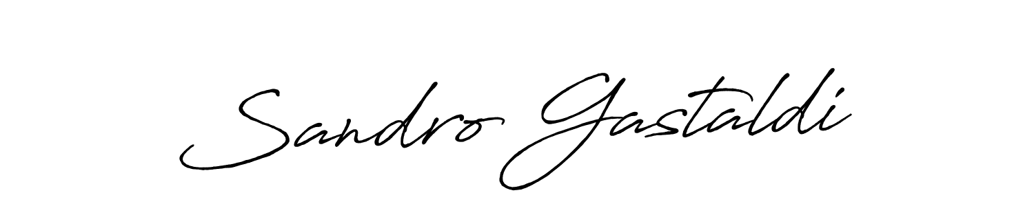 Design your own signature with our free online signature maker. With this signature software, you can create a handwritten (Antro_Vectra_Bolder) signature for name Sandro Gastaldi. Sandro Gastaldi signature style 7 images and pictures png