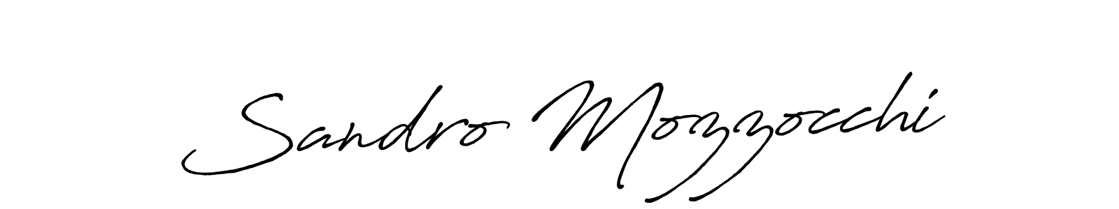 Also You can easily find your signature by using the search form. We will create Sandro Mozzocchi name handwritten signature images for you free of cost using Antro_Vectra_Bolder sign style. Sandro Mozzocchi signature style 7 images and pictures png