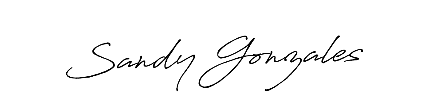 Make a beautiful signature design for name Sandy Gonzales. Use this online signature maker to create a handwritten signature for free. Sandy Gonzales signature style 7 images and pictures png