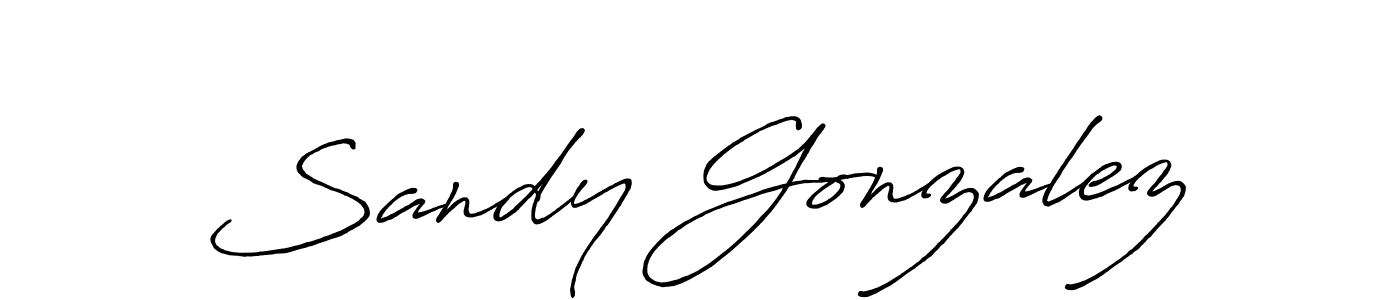 Make a short Sandy Gonzalez signature style. Manage your documents anywhere anytime using Antro_Vectra_Bolder. Create and add eSignatures, submit forms, share and send files easily. Sandy Gonzalez signature style 7 images and pictures png