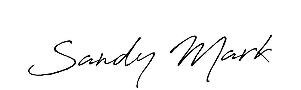 Also You can easily find your signature by using the search form. We will create Sandy Mark name handwritten signature images for you free of cost using Antro_Vectra_Bolder sign style. Sandy Mark signature style 7 images and pictures png