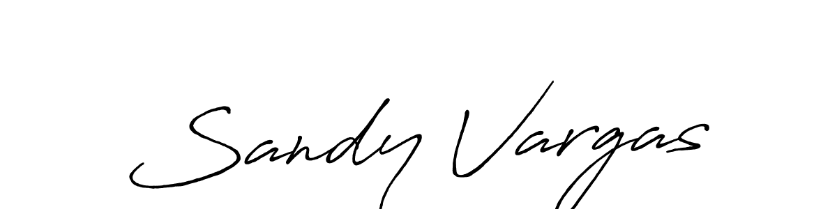 You should practise on your own different ways (Antro_Vectra_Bolder) to write your name (Sandy Vargas) in signature. don't let someone else do it for you. Sandy Vargas signature style 7 images and pictures png