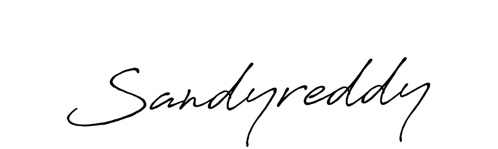 Once you've used our free online signature maker to create your best signature Antro_Vectra_Bolder style, it's time to enjoy all of the benefits that Sandyreddy name signing documents. Sandyreddy signature style 7 images and pictures png