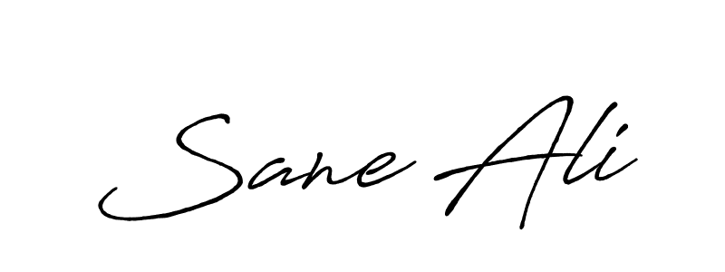 if you are searching for the best signature style for your name Sane Ali. so please give up your signature search. here we have designed multiple signature styles  using Antro_Vectra_Bolder. Sane Ali signature style 7 images and pictures png