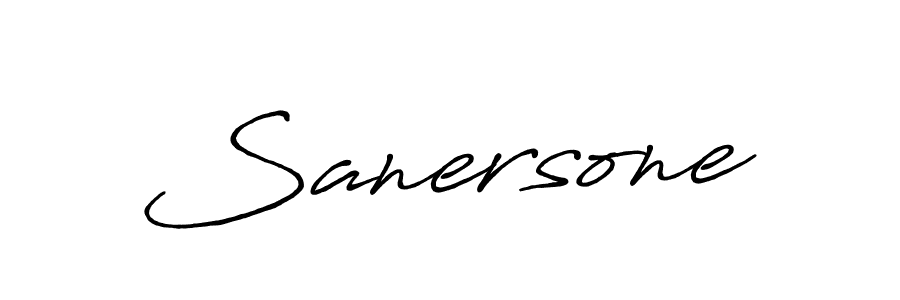 if you are searching for the best signature style for your name Sanersone. so please give up your signature search. here we have designed multiple signature styles  using Antro_Vectra_Bolder. Sanersone signature style 7 images and pictures png