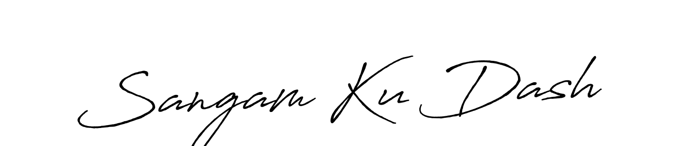 Make a beautiful signature design for name Sangam Ku Dash. Use this online signature maker to create a handwritten signature for free. Sangam Ku Dash signature style 7 images and pictures png