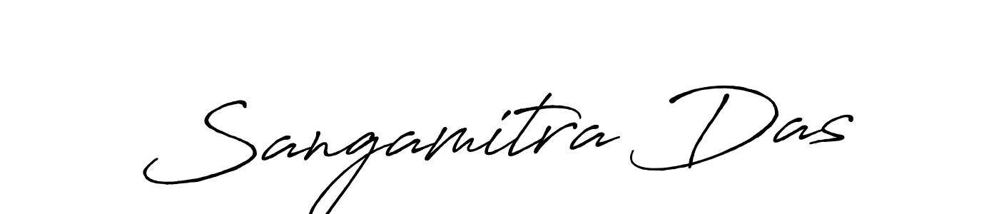 Also we have Sangamitra Das name is the best signature style. Create professional handwritten signature collection using Antro_Vectra_Bolder autograph style. Sangamitra Das signature style 7 images and pictures png