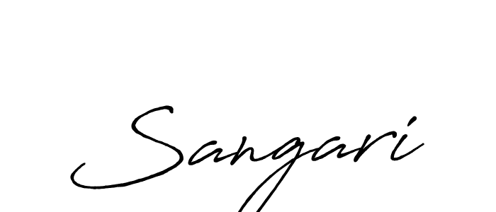 Once you've used our free online signature maker to create your best signature Antro_Vectra_Bolder style, it's time to enjoy all of the benefits that Sangari name signing documents. Sangari signature style 7 images and pictures png