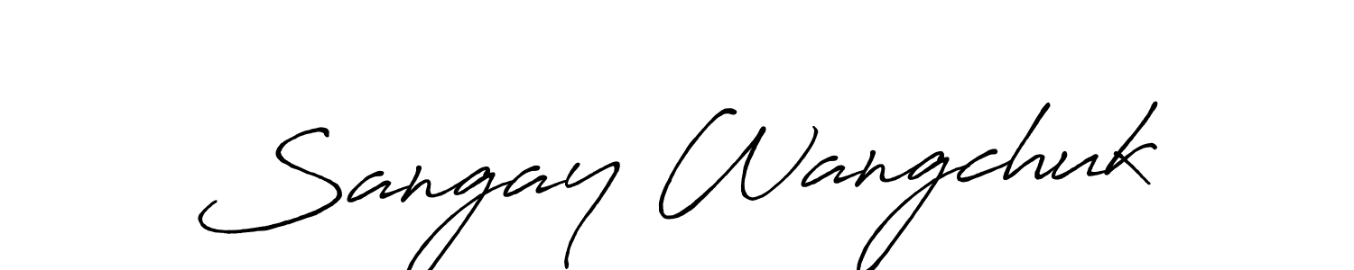 This is the best signature style for the Sangay Wangchuk name. Also you like these signature font (Antro_Vectra_Bolder). Mix name signature. Sangay Wangchuk signature style 7 images and pictures png