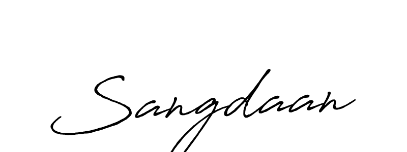 Make a beautiful signature design for name Sangdaan. Use this online signature maker to create a handwritten signature for free. Sangdaan signature style 7 images and pictures png