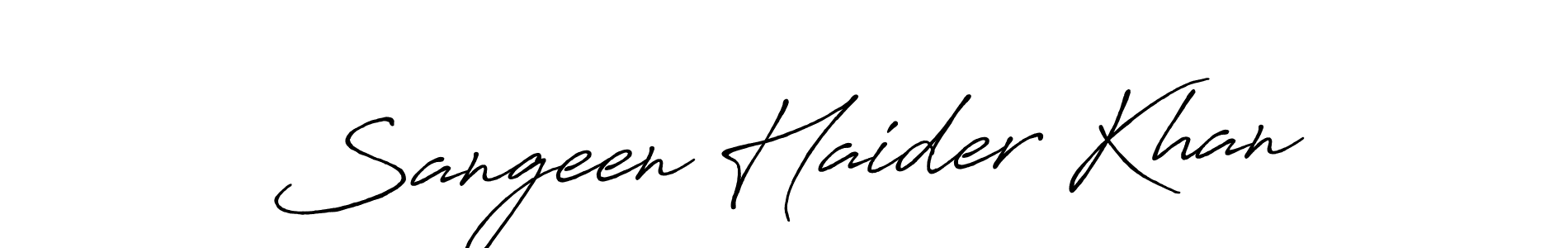How to Draw Sangeen Haider Khan signature style? Antro_Vectra_Bolder is a latest design signature styles for name Sangeen Haider Khan. Sangeen Haider Khan signature style 7 images and pictures png