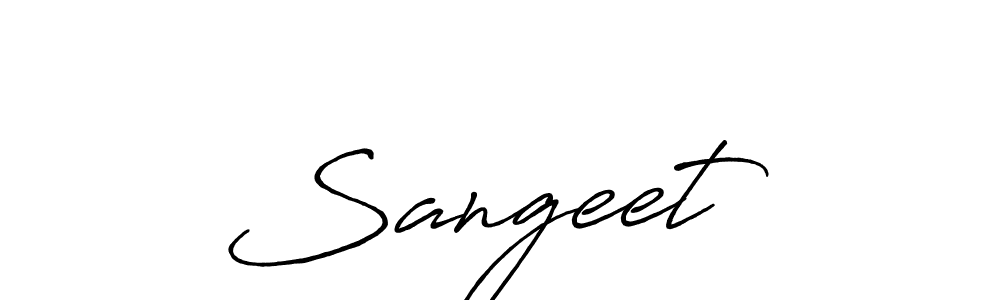 Similarly Antro_Vectra_Bolder is the best handwritten signature design. Signature creator online .You can use it as an online autograph creator for name Sangeet​. Sangeet​ signature style 7 images and pictures png