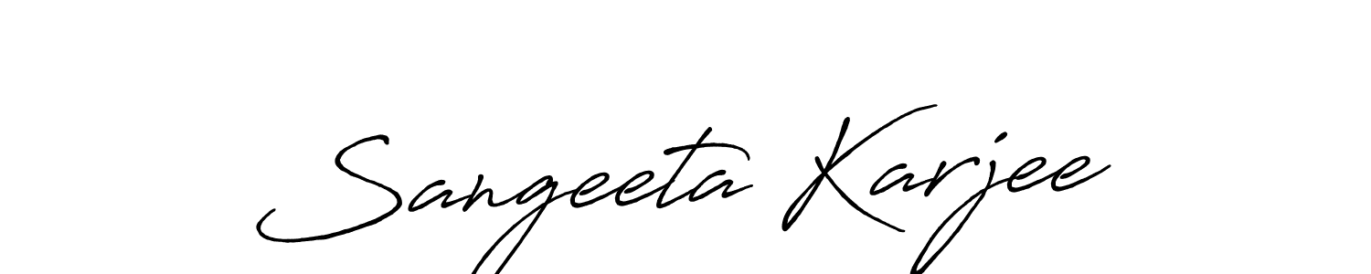 You can use this online signature creator to create a handwritten signature for the name Sangeeta Karjee. This is the best online autograph maker. Sangeeta Karjee signature style 7 images and pictures png