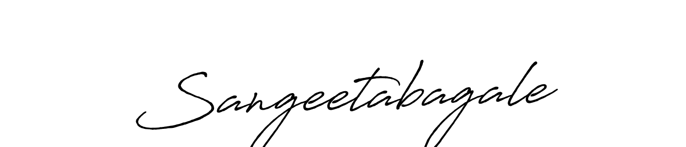 It looks lik you need a new signature style for name Sangeetabagale. Design unique handwritten (Antro_Vectra_Bolder) signature with our free signature maker in just a few clicks. Sangeetabagale signature style 7 images and pictures png