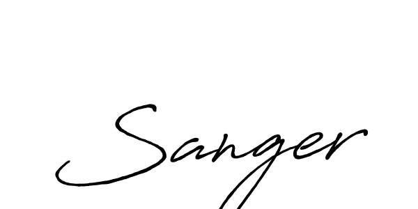 if you are searching for the best signature style for your name Sanger. so please give up your signature search. here we have designed multiple signature styles  using Antro_Vectra_Bolder. Sanger signature style 7 images and pictures png
