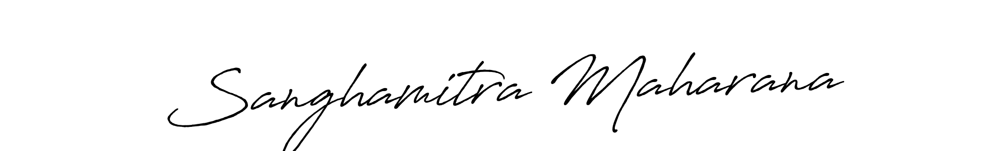 Similarly Antro_Vectra_Bolder is the best handwritten signature design. Signature creator online .You can use it as an online autograph creator for name Sanghamitra Maharana. Sanghamitra Maharana signature style 7 images and pictures png