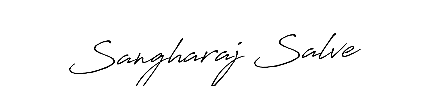 Also You can easily find your signature by using the search form. We will create Sangharaj Salve name handwritten signature images for you free of cost using Antro_Vectra_Bolder sign style. Sangharaj Salve signature style 7 images and pictures png