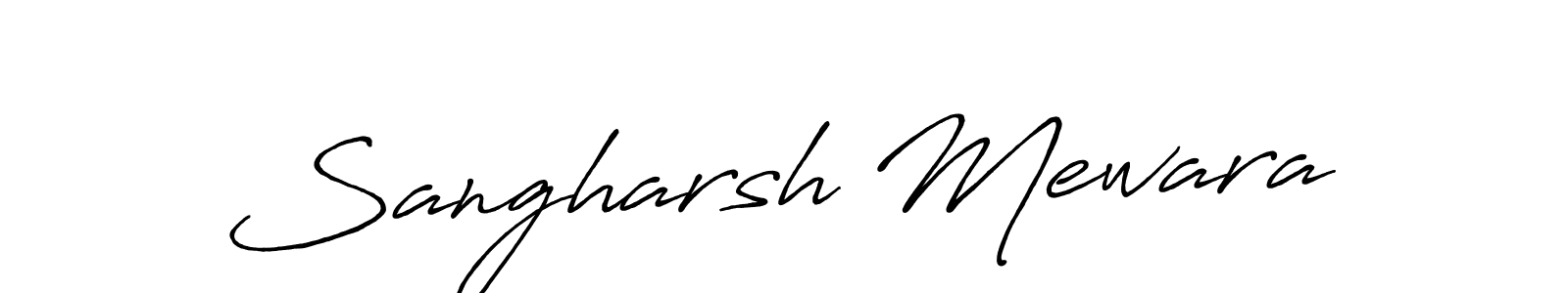 How to Draw Sangharsh Mewara signature style? Antro_Vectra_Bolder is a latest design signature styles for name Sangharsh Mewara. Sangharsh Mewara signature style 7 images and pictures png