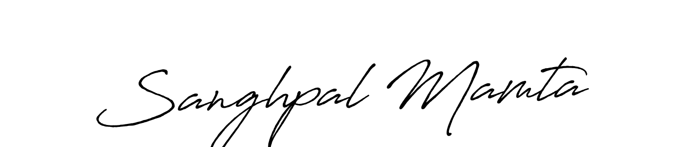 It looks lik you need a new signature style for name Sanghpal Mamta. Design unique handwritten (Antro_Vectra_Bolder) signature with our free signature maker in just a few clicks. Sanghpal Mamta signature style 7 images and pictures png